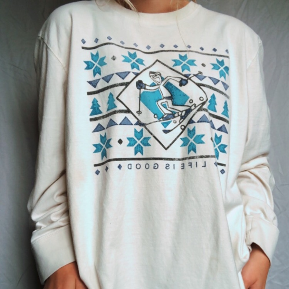 Life is Good Ski Shirt